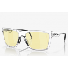 Oakley NXTLVL Sunglasses Polished Clear Frame Prizm Gaming 2.0 Lenses