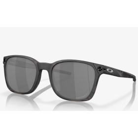 Oakley Ojector Sunglasses Matte Black Tortoise Frame Prizm Black Polarized Lenses