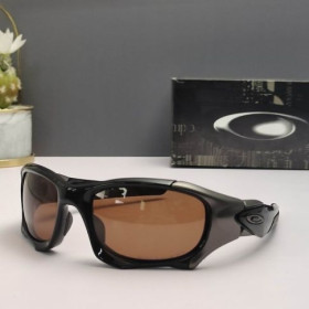 Oakley Pit Boss II Sunglasses Polished Black Frame Polarized Brown Lenses