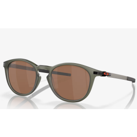 Oakley Pitchman Sunglasses Matte Olive Ink Frame Prizm Tungsten Lenses