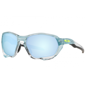 Oakley Plazma Sanctuary Collection Blue Ice Frame Prizm Deep Water Polarized Lenses