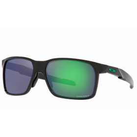 Oakley Portal X Sunglasses Polished Black Frame Prizm Jade Lenses