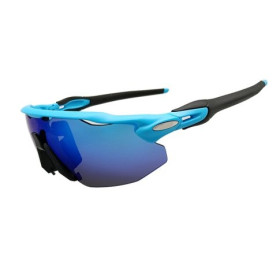 Oakley Radar EV Advancer Sunglasses OO9442 Blue Black Frame Prizm Deep Blue Lens