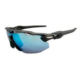 Oakley Radar EV Advancer Sunglasses OO9442 Matte Black Frame Prizm Deep Blue Lens