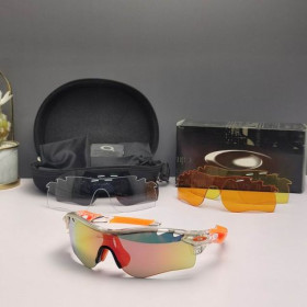Oakley RadarLock Path Sunglasses OO9181Crystal Frame Prizm Galaxy Ruby Lenses
