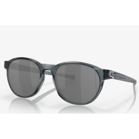 Oakley Reedmace Sunglasses Crystal Black Frame Prizm Black Polarized Lenses