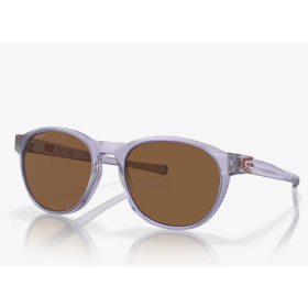 Oakley Reedmace Sunglasses Matte Lilac Frame Prizm Bronze Lenses