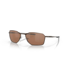 Oakley Savitar Sunglasses Satin Toast Frame Prizm Tungsten Lenses
