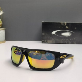 Oakley Scalpel Sunglasses Polished Black Frame Galaxy Gold Polarized Lenses