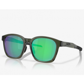 Oakley Shackle Sunglasses Olive Ink Frame Prizm Jade Lenses