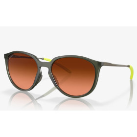 Oakley Sielo Sunglasses Matte Olive Ink Frame Prizm Brown Gradient Lenses