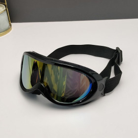 Oakley Ski Goggles Black Frame Anti-fog Galaxy Lenses
