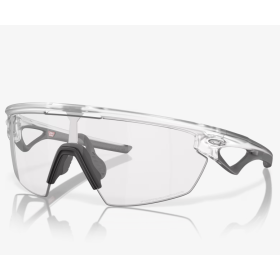 Oakley Sphaera Sunglasses Matte Clear Frame Photochromic Lenses