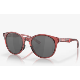 Oakley Spindrift Sunglasses Berry Frame Prizm Black Polarized Lenses