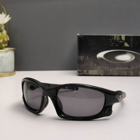 Oakley Split Jacket Sunglasses Polished Black Frame Gray Lenses
