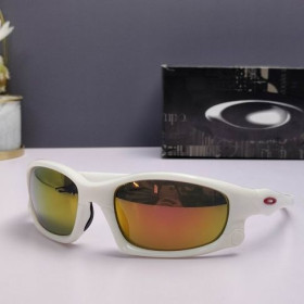 Oakley Split Jacket Sunglasses White Frame Ruby Lenses