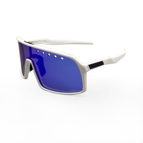 Oakley Sutro Sunglass OO9406A White Frame Prizm Blue Lens