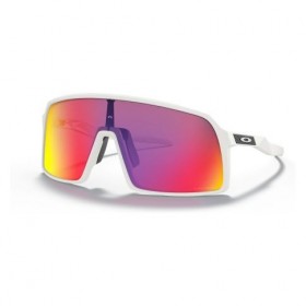 Oakley Sutro Sunglasses Matte White Frame Prizm Road Lens