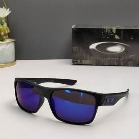 Oakley TwoFace Sunglasses Matte Black Frame Prizm Deep Blue Polarized Lenses