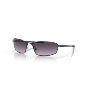 Oakley Whisker Sunglasses Satin Light Steel Frame Prizm Grey Lenses