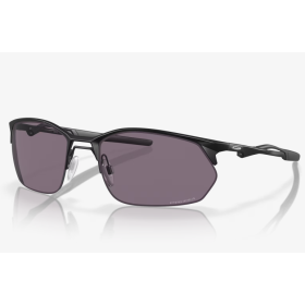 Oakley Wire Tap 2.0 Sunglasses Satin Black Frame Prizm Grey Lenses