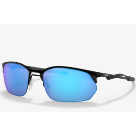 Oakley Wire Tap 2.0 Sunglasses Satin Black Frame Prizm Sapphire Lenses