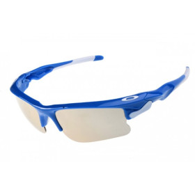 Oakley sunglasses fast jacket polished blue