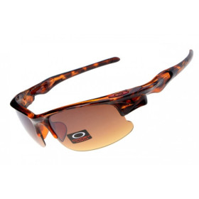 Oakleys fast jacket clear brown camo sunglasses