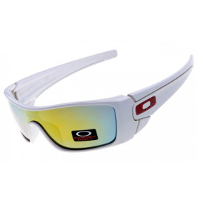 Oakley batwolf sunglasses white / fire iridium