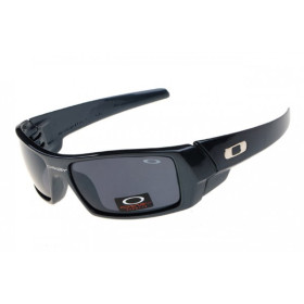 Oakley Gascan sunglasses polished black / black lens