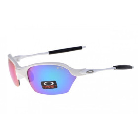Oakley Half-X sunglasses polished white / ice iridium