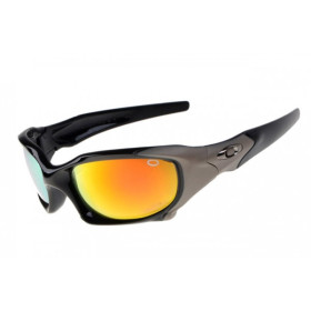 Oakley Pit Boss grey sunglasses fire iridium online