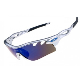 Oakley radarLock path sunglasses silver / ice iridium