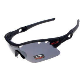 Oakley radarlock pitch sunglass matte black / black lens