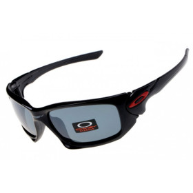 Oakley Scalpel sunglasses polished black frame gray lens