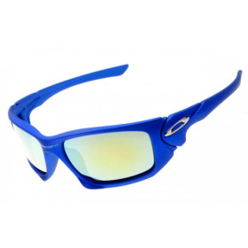 Scalpel Oakley sunglasses polished blue frame sale