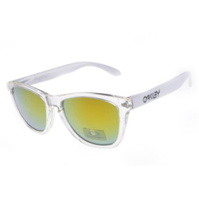 Oakley Frogskins sunglasses transparent white / fire iridium