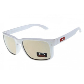 Oakley Holbrook sunglasses white / silver lens