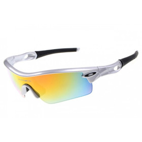 Oakley Radar Path sunglasses gray / fire iridium