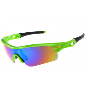 Oakley Radar Path sunglasses polished green / ice iridium
