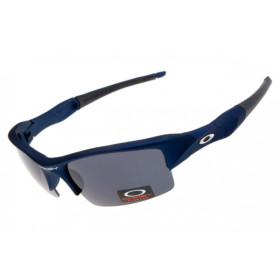 Oakley flak jacket sunglass matte blue