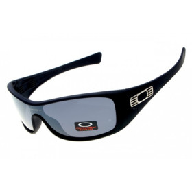 Oakley Antix sunglasses matte black frame gray lens