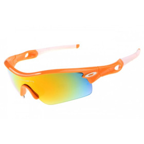 Oakley Radar Path sunglasses polished orange / fire iridium